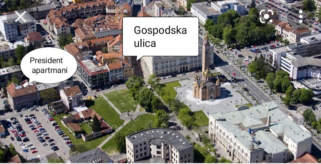 Apartmani President I Banja Luka Buitenkant foto